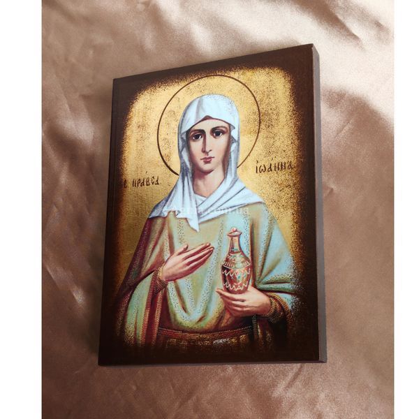 Іменна ікона Свята Іванна Мироносиця 14 &times; 19 см L 319 фото