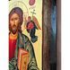 Греческая писаная икона Иисуса Христа 22,5 x 29 см M 219  фото 9
