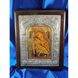 Ексклюзивна ікона Кікська Божа Матір ручний розспис на холсті, срібло та позолота розмір 23,5 Х 30 см E 06 фото 1