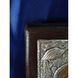 Эксклюзивная икона Киккская Божья Матерь ручная роспись на холсте, серебро и позолота размер 23,5 Х 30 см E 06 фото 4
