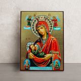 Ікона Божої Матері Годувальниця 14 Х 19 см L 861 фото