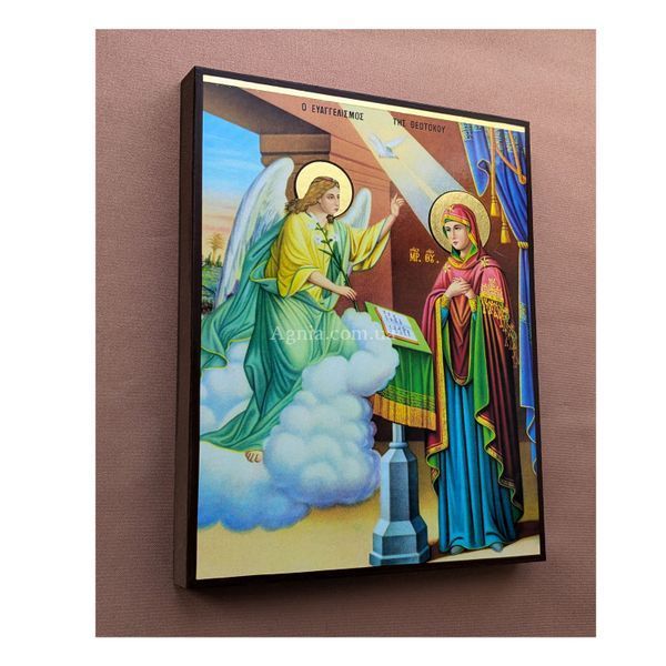 Икона Благовещение Пресвятой Богородицы 14 &times; 19 см L 1234 фото