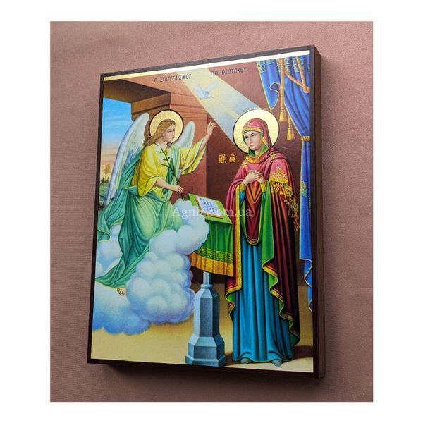 Икона Благовещение Пресвятой Богородицы 14 &times; 19 см L 1234 фото