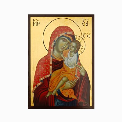 Икона Киккской Пресвятой Богородицы 10 Х 14 см L 592 фото