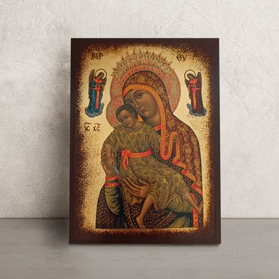Икона Киккская (Милостивая) Божия Матерь 14 Х 19 см L 164 фото