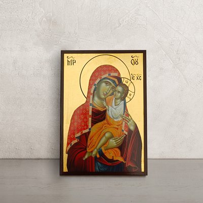 Икона Киккской Пресвятой Богородицы 10 Х 14 см L 592 фото