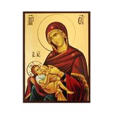 Ікона Божої Матері Годувальниця 14 Х 19 см L 167 фото