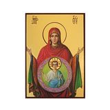 Икона Знамение Пресвятой Богородицы 10 Х 14 см L 503 фото
