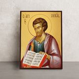 Икона Святой Лука Апостол 14 Х 19 см L 686 фото