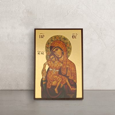 Икона Милостивой Пресвятой Богородицы 10 Х 14 см L 593 фото