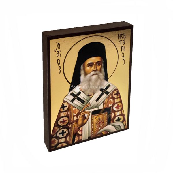 Икона Святого Нектария Эгинского 10 Х 14 см L 30 фото
