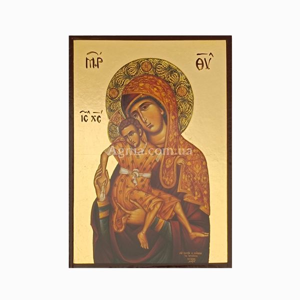 Ікона Милостивої Пресвятої Богородиці 10 Х 14 см L 593 фото