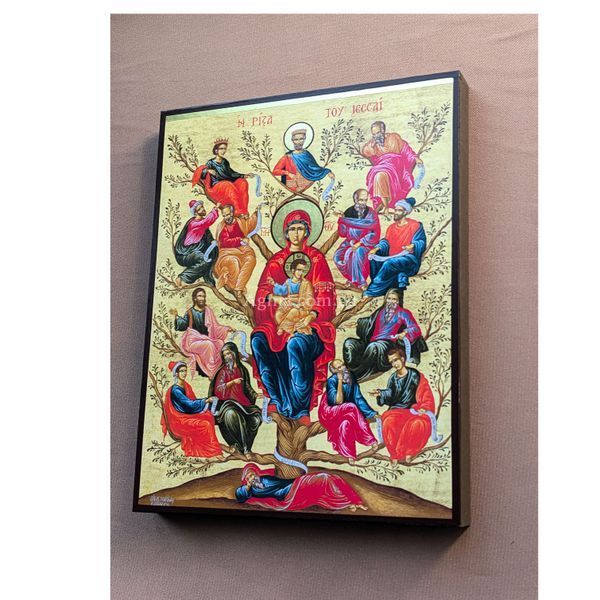 Икона Древо Иессеево Пресвятой Богородицы 14 &times; 19 см L 1140 D фото