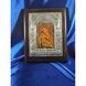 Ексклюзивна ікона Кікська Божа Матір ручний розспис на холсті, срібло та позолота розмір 20 Х 25 см E 15 фото 1