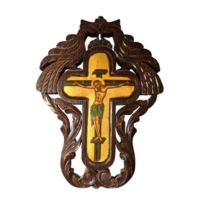 Эксклюзивная икона Иисуса Христа из дерева ручной обработки 29 Х 39 см E 46 фото