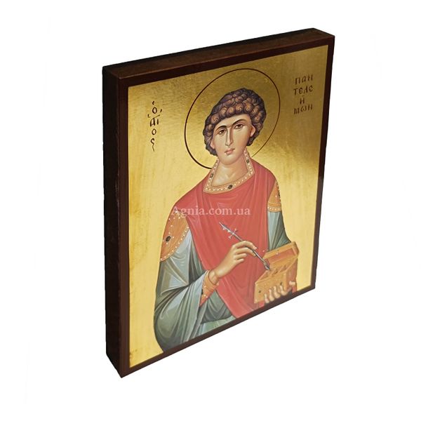 Икона Святой Пантелеймон Целитель Никомедийский 14 Х 19 см L 642 фото