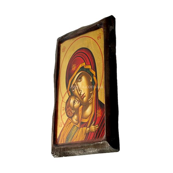 Деревянная Владимирская икона Божией Матери 23,5 Х 28,5 см m 140 фото