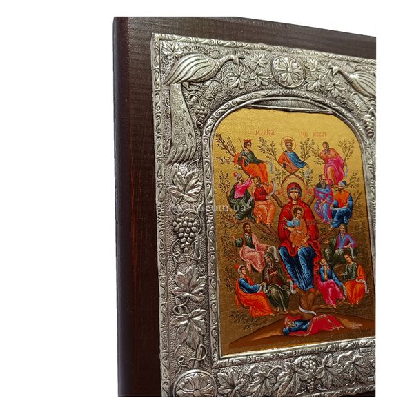 Эксклюзивная икона Древо Жизни Богородица и 12 пророков 23,5 Х 30 см E 03 фото