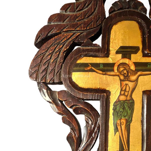 Эксклюзивная икона Иисуса Христа из дерева ручной обработки 29 Х 39 см E 46 фото