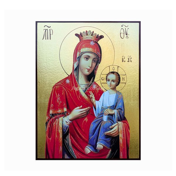 Иверская икона Божией Матери 14 &times; 19 см L 1026 фото