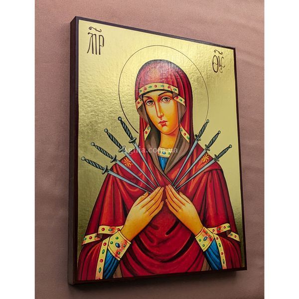 Семистрільна ікона Пресвятої Богородиці 20 &times; 26 см L 1239 фото