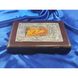 Ексклюзивна ікона Кікська Божа Матір ручний розспис на холсті, срібло та позолота розмір 16 Х 20 см E 18 фото 2