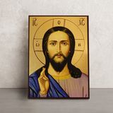 Икона Иисус Христос Пантократор 14 Х 19 см 738 фото