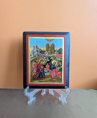 Писаная икона Рождество Христово 11 &times; 13 см M 319 фото