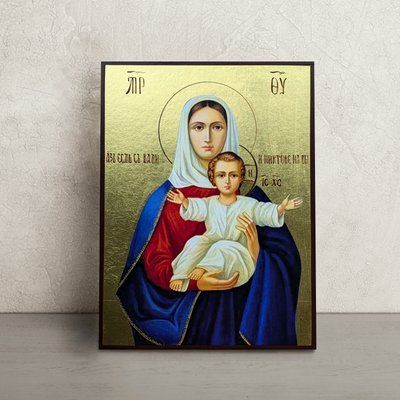 Леушинська ікона Божої Матері 14 &times; 19 см L 375 фото