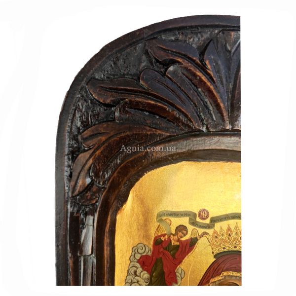 Деревянная писаная икона Божией Матери Гликофилуса 18,5 Х 28 см E 45 фото