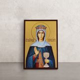 Ікона Свята Варвара великомучениця 10 Х 14 см L 467 фото