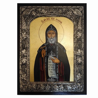 Ексклюзивна писана ікона Святого Іова Почаївського 27 Х 34 см E 44 фото