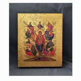 Писаная икона Божией Матери Древо Иессеево 15 &times; 19 см M 376 фото