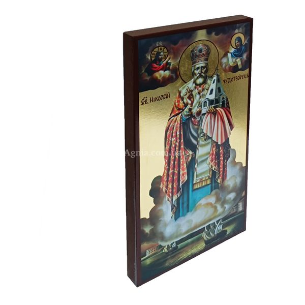 Икона Святой Николай Чудотворец 14 Х 27 см L 691 фото