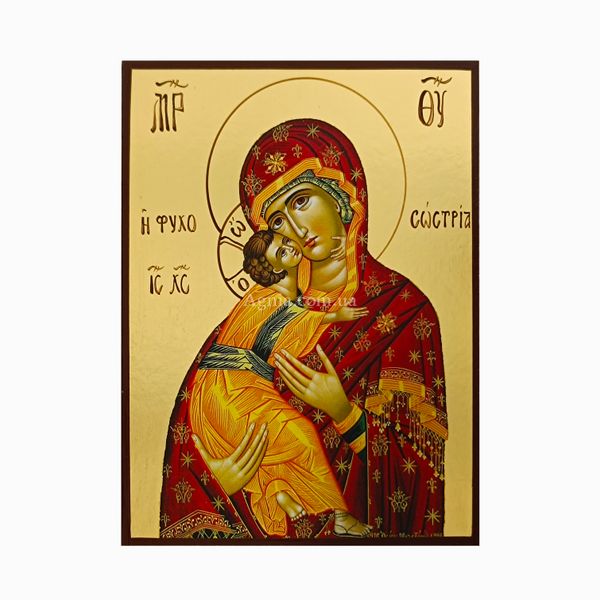 Владимирская (Вышгородская) икона Божией Матери 14 Х 19 см L 780 фото
