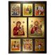 Домашній іконостас 8 писаних ікон 35 Х 48 см m 139 фото 1
