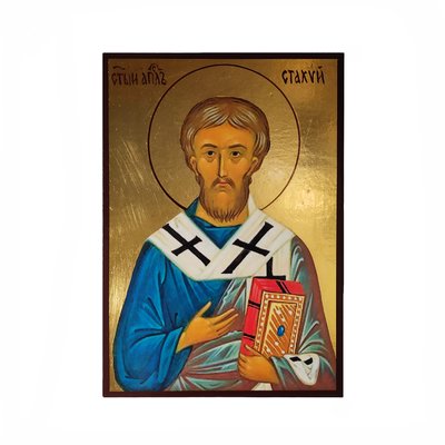Ікона Святий Апостол Стахій (Станіслав) 10 Х 14 см L 465 фото
