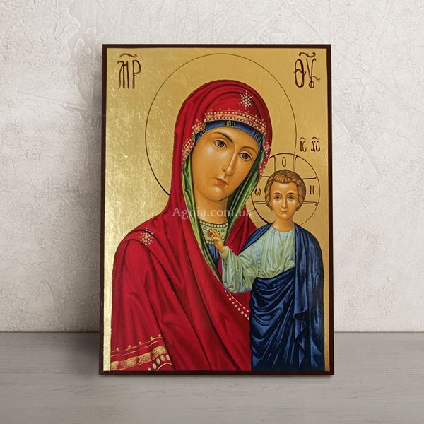 Казанська ікона Пресвятої Богородиці 20 Х 26 см L 555 фото