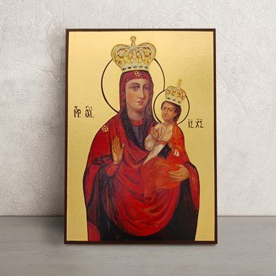 Зарваницька ікона Пресвятої Богородиці 20 Х 26 см L 995 фото