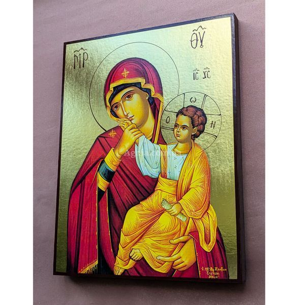 Ікона Божої Матері Відрада та Втіха (Ватопедська) 20 &times; 26 см L 1028 D фото