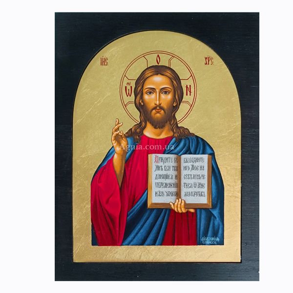 Писаная икона венчальная пара Иисус Христос и Божья Матерь 2 иконы 22,5 Х 29 см m 06-7 фото