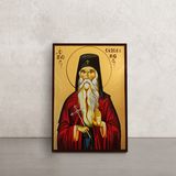 Икона Святой Евдоким Ватопедский 10 Х 14 см L 510 фото