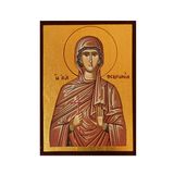 Ікона Святої мучениці Февронії 10 Х 14 см L 382 фото