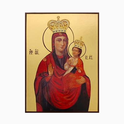Зарваницька ікона Божої Матері 14 Х 19 см L 784 фото