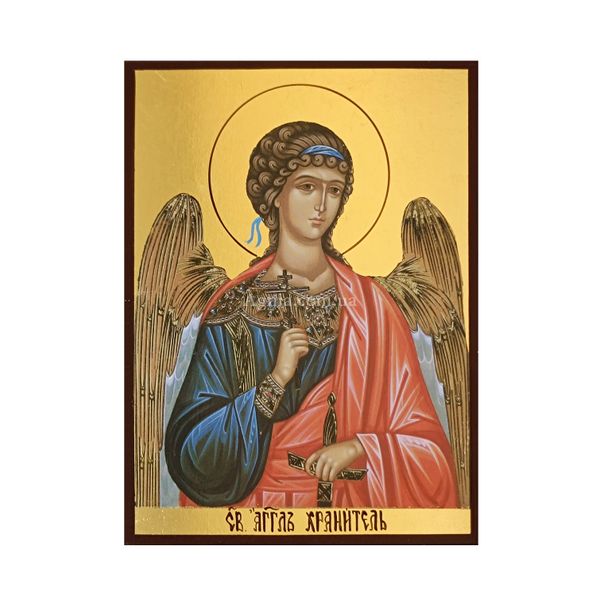 Икона Святой Ангел Хранитель размер 14 Х 19 см L 148 фото