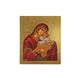 Ікона Божої Матері Глікофілуса писана на холсті 9 Х 11,5 см m 88 фото 2