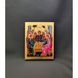 Писана ікона Старозавітна Трійця (Гостинність Авраама) 9 &times; 11,5 см M 351 фото 1