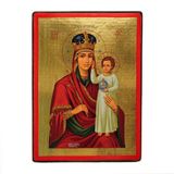 Ікона Божа Матір Призри на смирення писана на холсті 19 Х 26 см m 35 фото