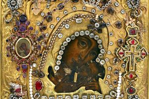 Касперівська ікона Божої Матері фото