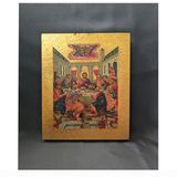 Греческая писаная икона Тайная Вечеря 15 &times; 19 см M 380 A фото